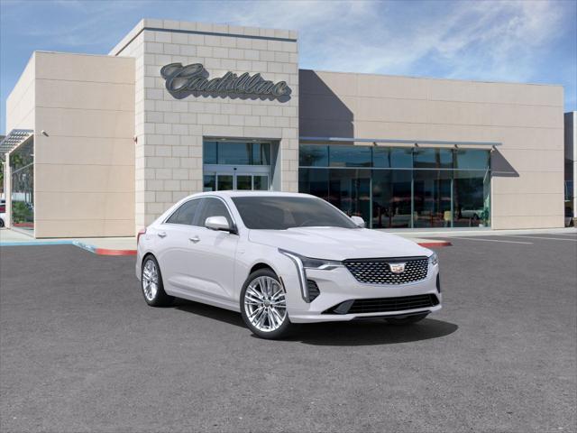 new 2025 Cadillac CT4 car, priced at $46,365