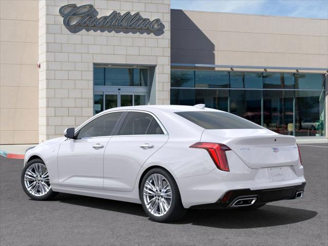 new 2025 Cadillac CT4 car, priced at $46,365