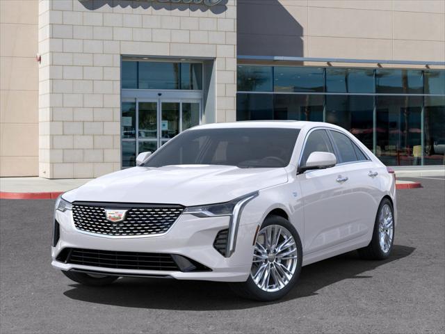 new 2025 Cadillac CT4 car, priced at $46,365