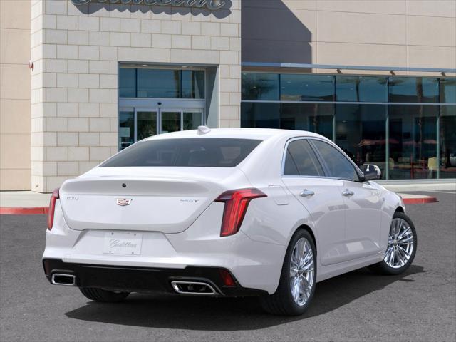 new 2025 Cadillac CT4 car, priced at $46,365