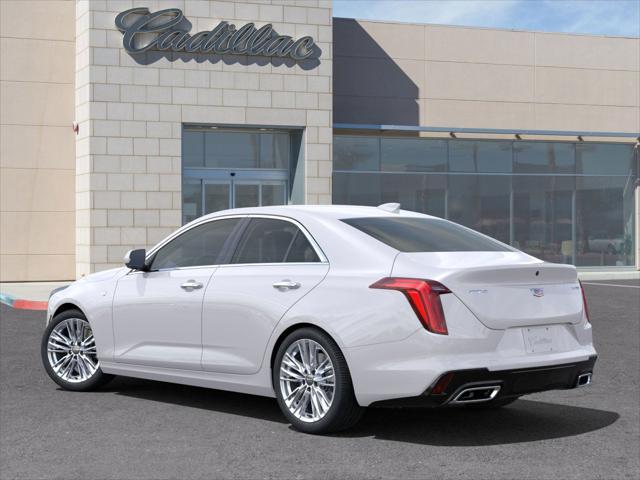 new 2025 Cadillac CT4 car, priced at $46,365