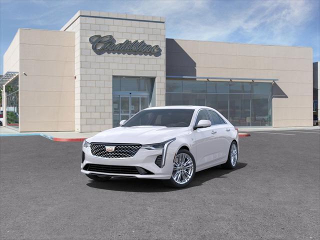new 2025 Cadillac CT4 car, priced at $46,365