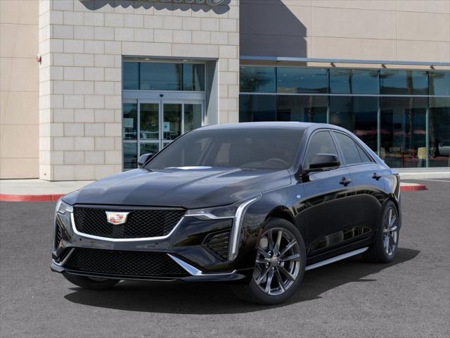 new 2025 Cadillac CT4 car, priced at $46,590