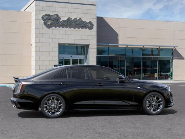 new 2025 Cadillac CT4 car, priced at $46,590