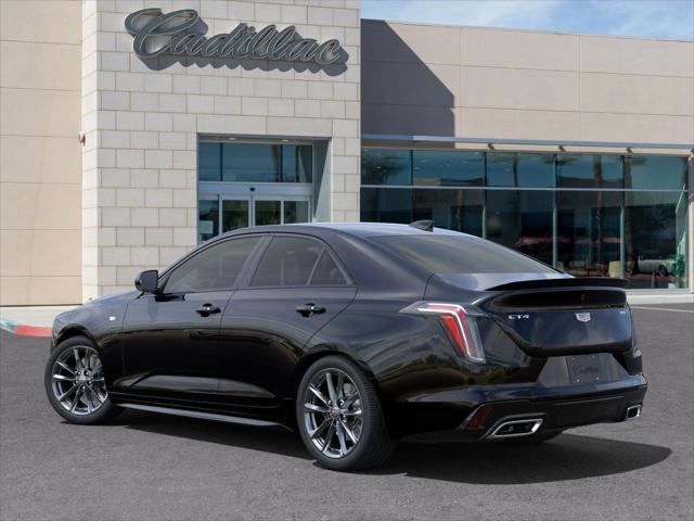 new 2025 Cadillac CT4 car, priced at $46,590