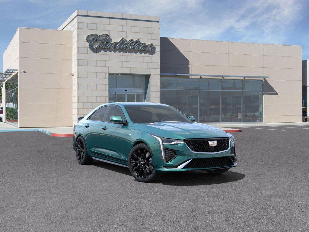 new 2025 Cadillac CT4 car, priced at $53,329