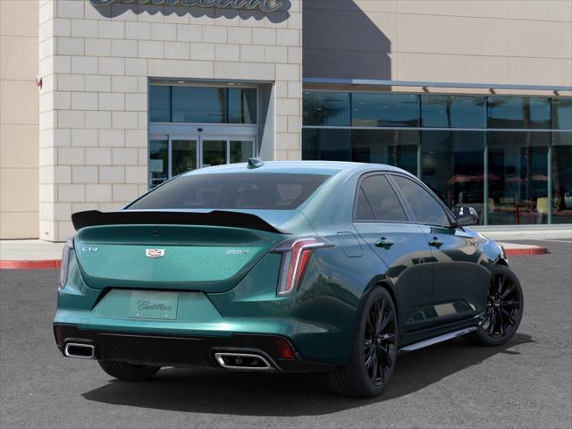 new 2025 Cadillac CT4 car, priced at $53,329