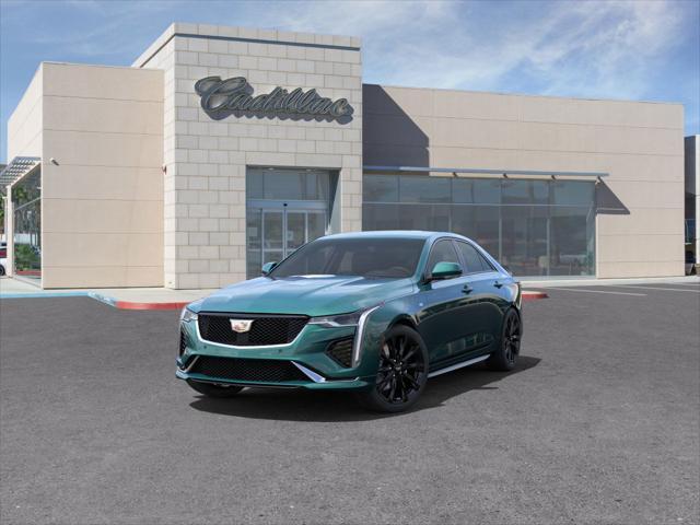 new 2025 Cadillac CT4 car, priced at $53,329