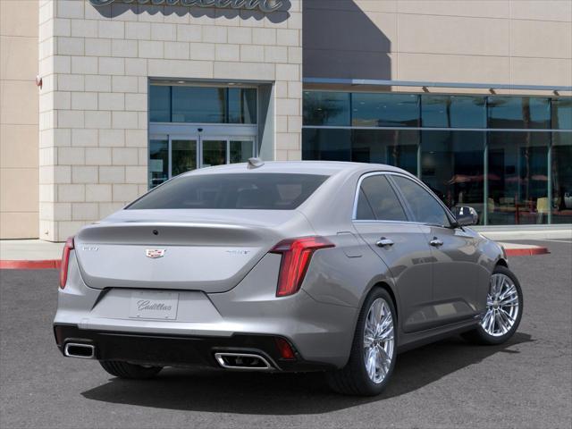 new 2025 Cadillac CT4 car, priced at $44,515