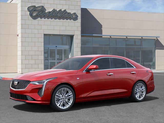 new 2025 Cadillac CT4 car, priced at $46,715