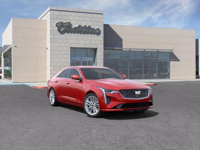 new 2025 Cadillac CT4 car, priced at $46,715