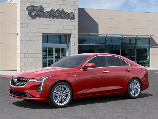 new 2025 Cadillac CT4 car, priced at $46,715