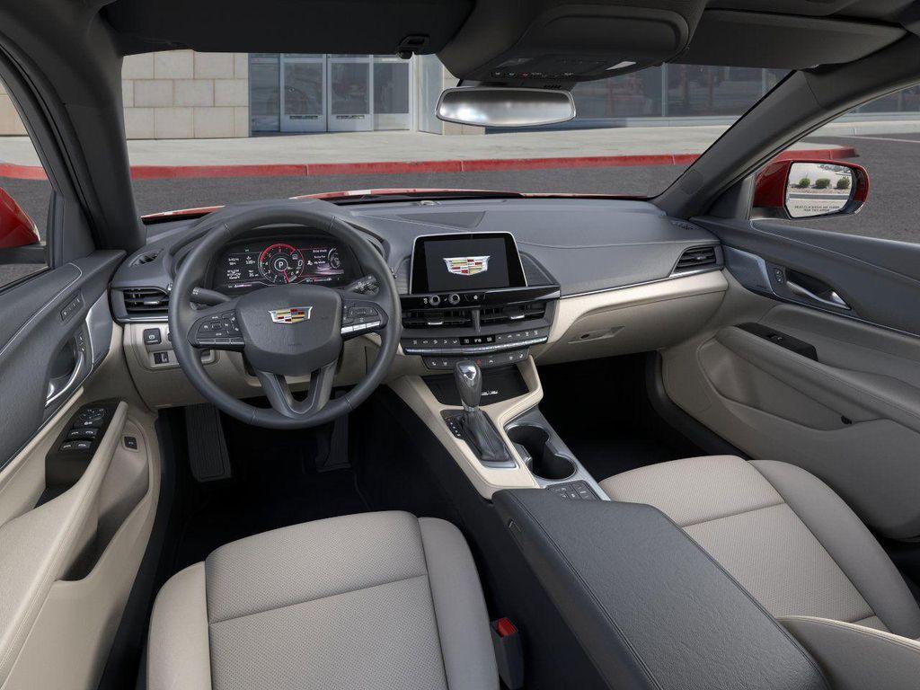 new 2025 Cadillac CT4 car, priced at $46,715