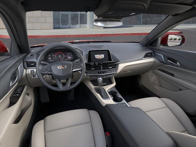 new 2025 Cadillac CT4 car, priced at $46,715