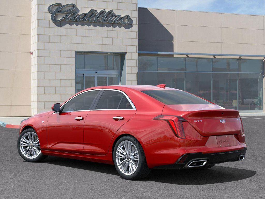 new 2025 Cadillac CT4 car, priced at $46,715