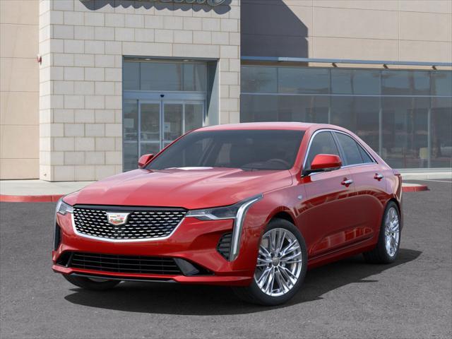 new 2025 Cadillac CT4 car, priced at $46,715