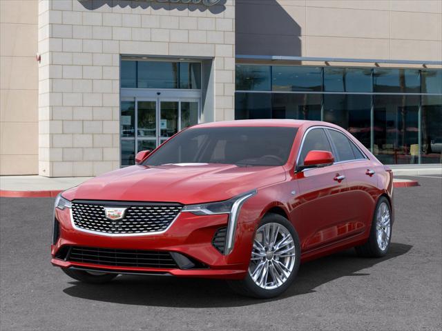 new 2025 Cadillac CT4 car, priced at $46,715