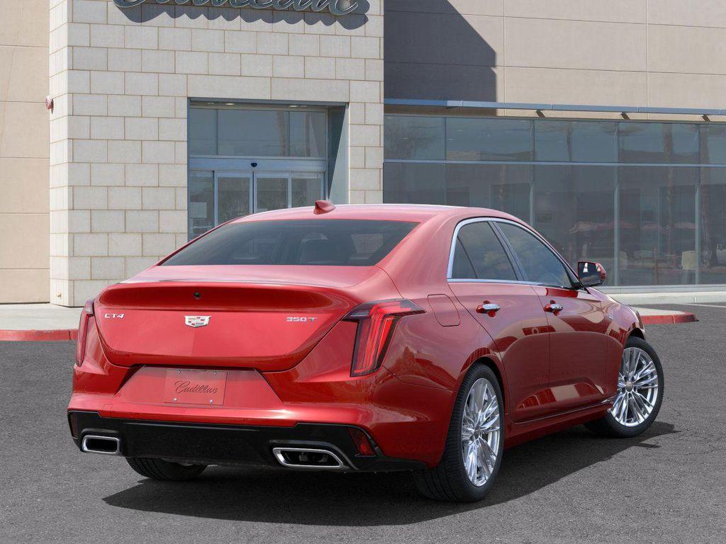 new 2025 Cadillac CT4 car, priced at $46,715