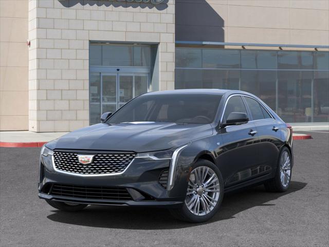 new 2025 Cadillac CT4 car, priced at $47,514