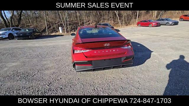 new 2025 Hyundai Elantra car, priced at $23,681