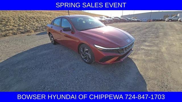 new 2025 Hyundai Elantra car, priced at $23,681