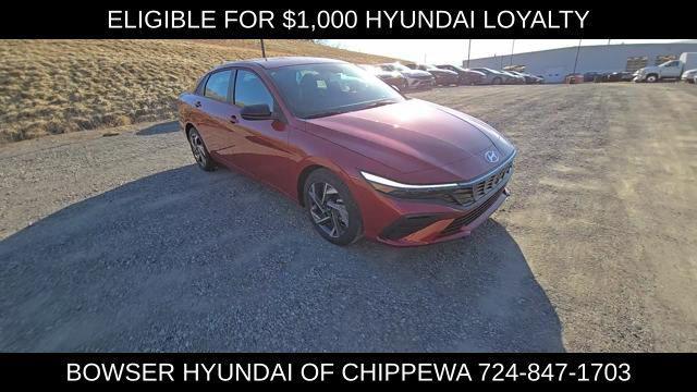 new 2025 Hyundai Elantra car, priced at $23,681