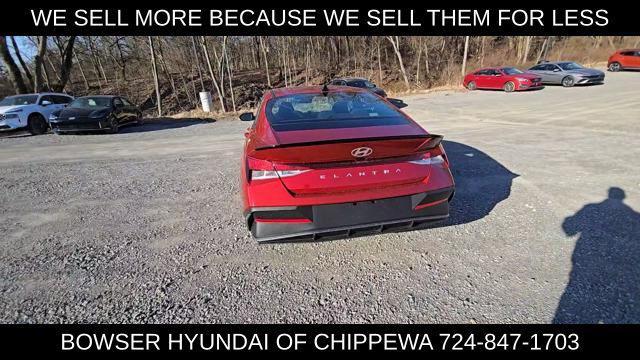 new 2025 Hyundai Elantra car, priced at $23,681