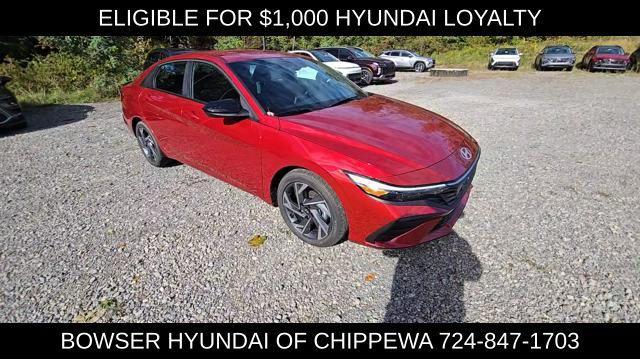 new 2025 Hyundai Elantra car, priced at $23,316