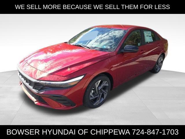 new 2025 Hyundai Elantra car, priced at $23,316