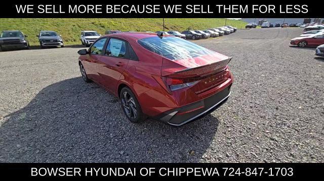new 2025 Hyundai Elantra car, priced at $23,316