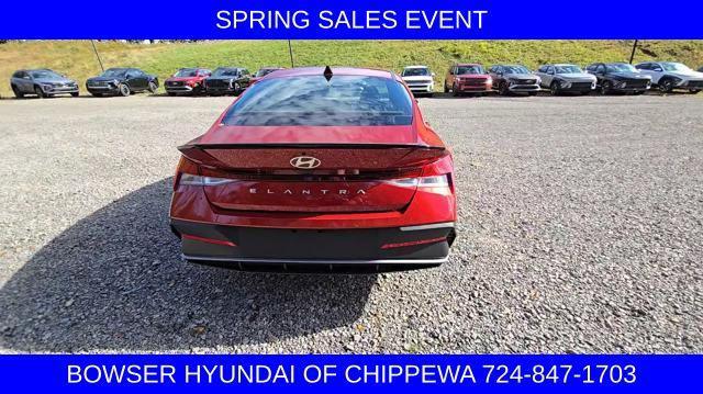 new 2025 Hyundai Elantra car, priced at $23,316