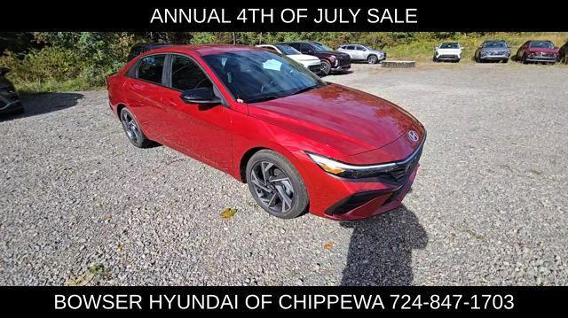 new 2025 Hyundai Elantra car, priced at $23,316