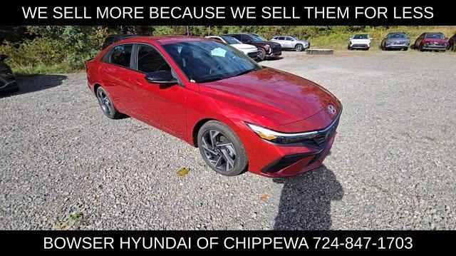 new 2025 Hyundai Elantra car, priced at $23,316