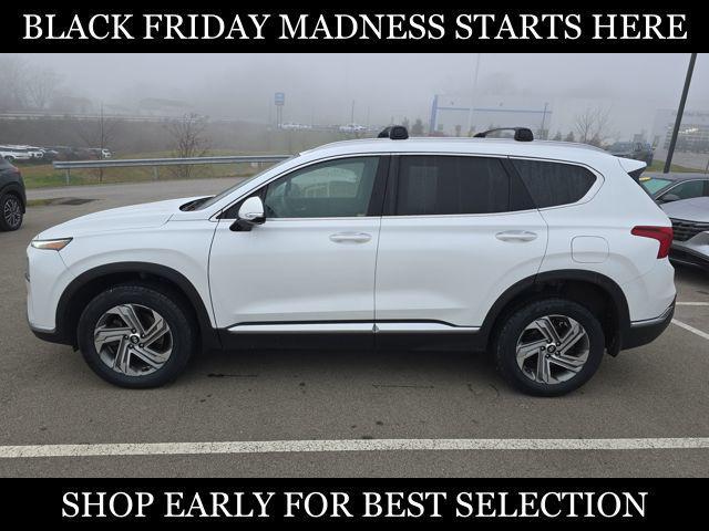used 2021 Hyundai Santa Fe car, priced at $18,851