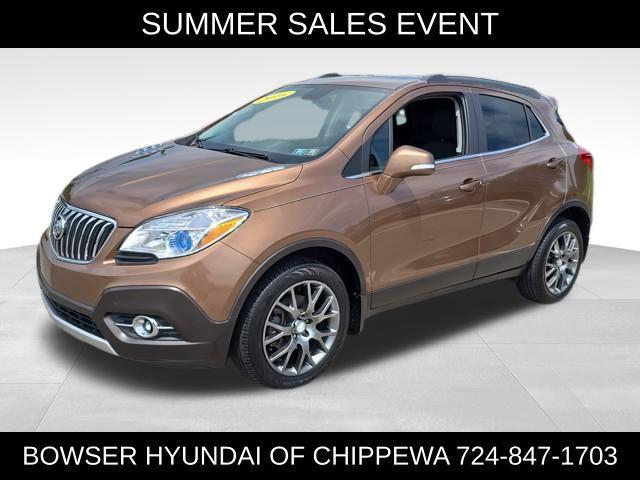 used 2016 Buick Encore car, priced at $13,591