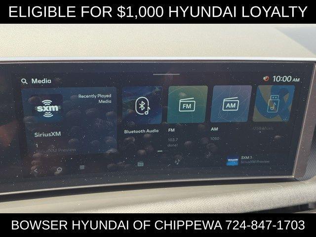 new 2025 Hyundai Tucson car, priced at $34,166