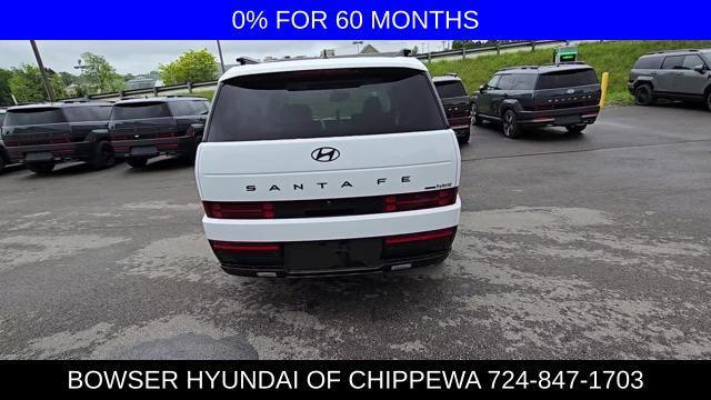 new 2025 Hyundai SANTA FE HEV car, priced at $47,057