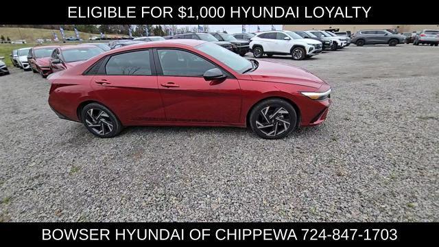 new 2025 Hyundai Elantra car, priced at $27,514