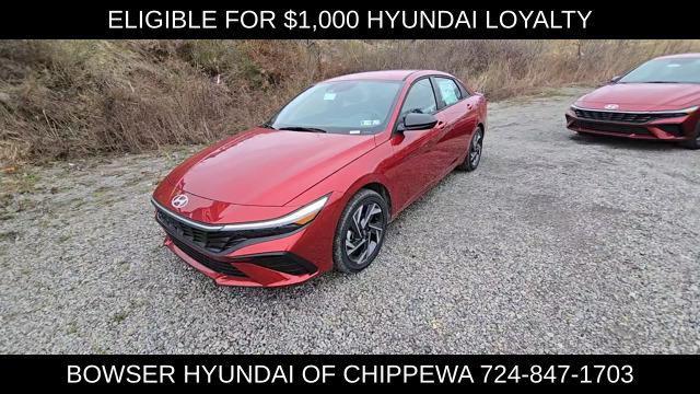 new 2025 Hyundai Elantra car, priced at $27,514
