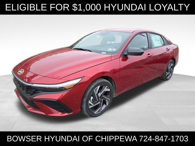 new 2025 Hyundai Elantra car, priced at $27,764