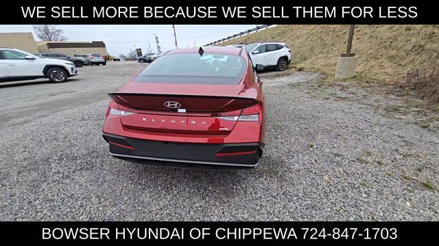 new 2025 Hyundai Elantra car, priced at $27,764