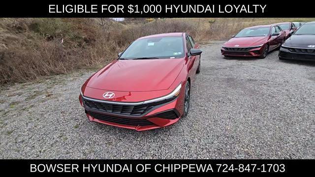 new 2025 Hyundai Elantra car, priced at $27,514