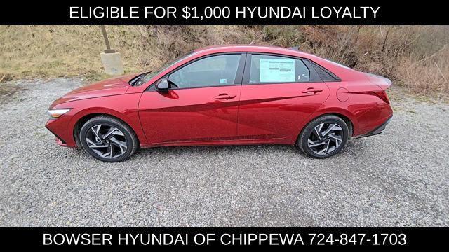new 2025 Hyundai Elantra car, priced at $27,514