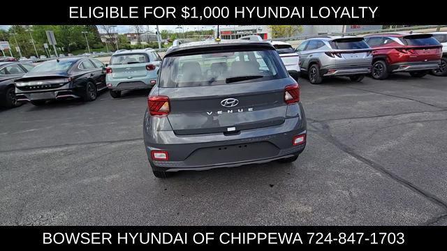 new 2025 Hyundai Venue car, priced at $24,133