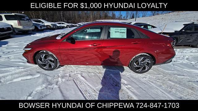 new 2025 Hyundai Elantra car, priced at $23,276