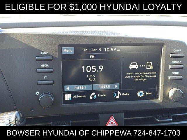 new 2025 Hyundai Elantra car, priced at $23,276
