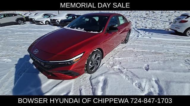 new 2025 Hyundai Elantra car, priced at $23,276