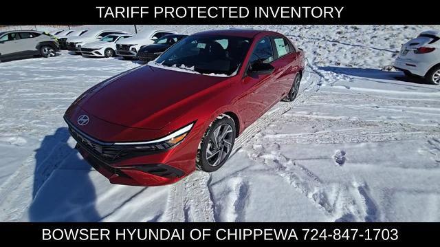 new 2025 Hyundai Elantra car, priced at $23,276