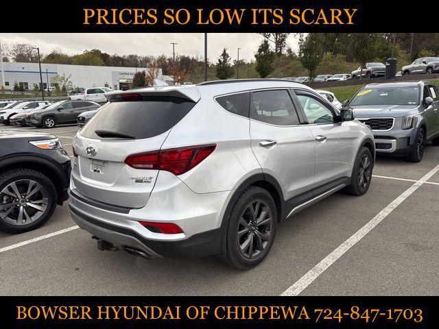 used 2018 Hyundai Santa Fe Sport car, priced at $16,594