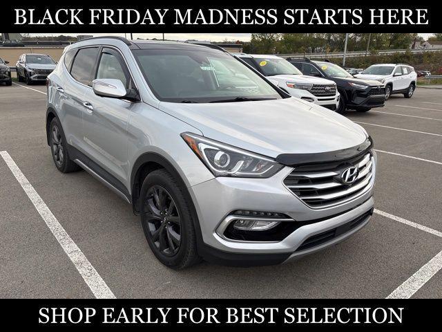 used 2018 Hyundai Santa Fe Sport car, priced at $16,255